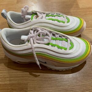 Nike Air Max 97 "Feel Love" Women's Shoes White-Pearl Pink-Black